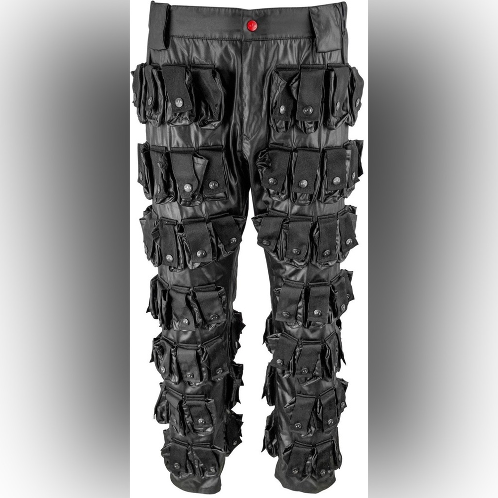 Marc Jacques Burton x Overwatch Cargo Pants With Graffiti Zip Ankle - NWT